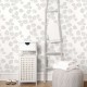 Papel pintado Wallquest Navy, grey & white BL70118