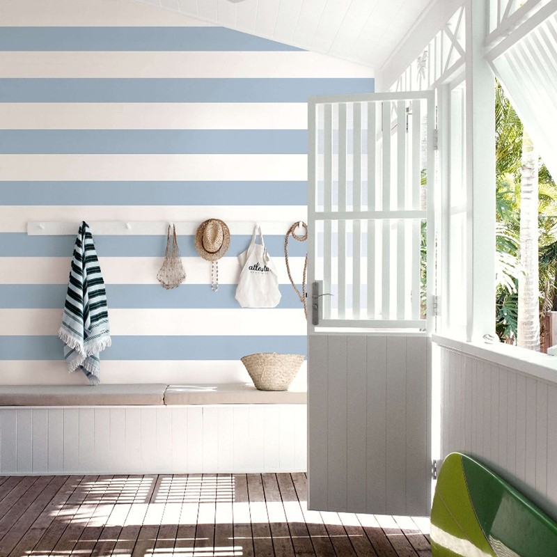 Papel pintado Wallquest Navy, grey & white BL72502