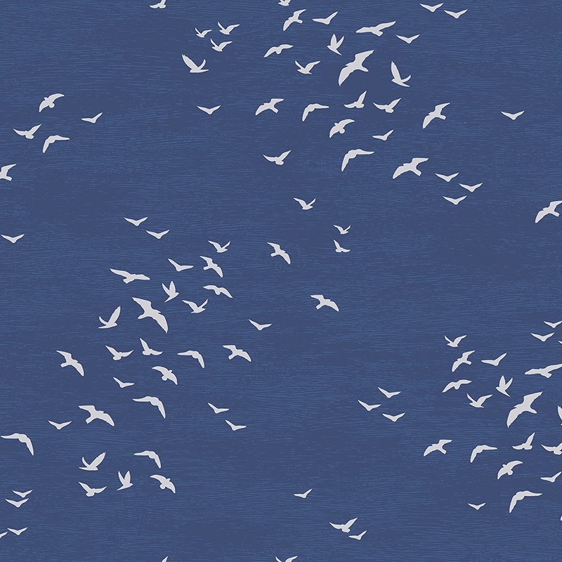 Papel pintado Wallquest Navy, grey & white BL70412