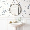 Navy, grey & white BL70422 Papel pintado