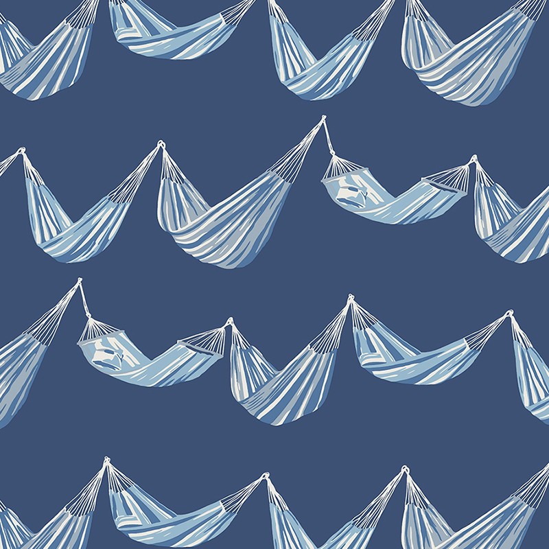Papel pintado Wallquest Navy, grey & white BL71022