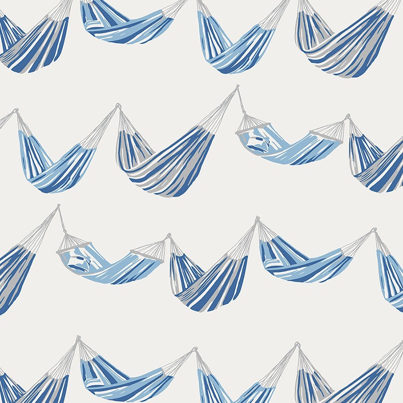 Papel pintado Wallquest Navy, grey & white BL71012