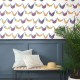 Papel pintado Wallquest Navy, grey & white BL71001