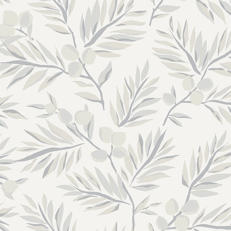 Papel pintado Wallquest Navy, grey & white BL70700