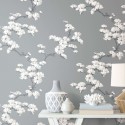 Navy, grey & white BL70508 Papel pintado