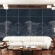 Mural Coordonné Random Metallics Waves 9600501