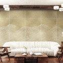Random Metallics 9600500 Waves Mural Coordonné