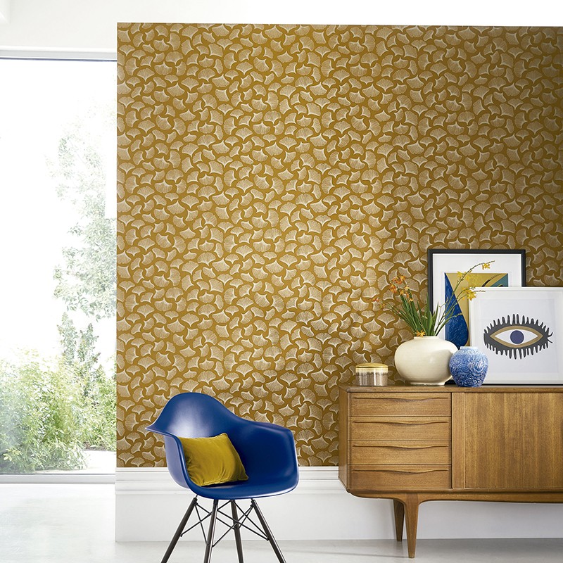Papel pintado Casamance Portfolio Ginkgo 73970325