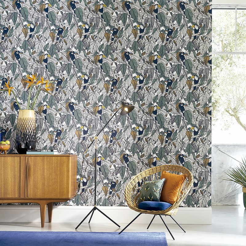Papel pintado Casamance Portfolio Toucan 73950133