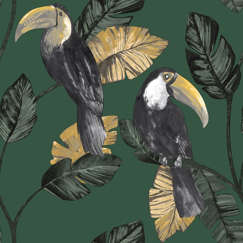 Papel Pintado Holden Amazonia Tiki 91340