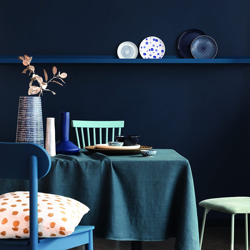 Papel Pintado Caselio Only Blue Uni ONB100606919
