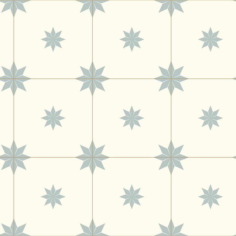 Papel Pintado Caselio Only Blue Trendy Tiles ONB102716026