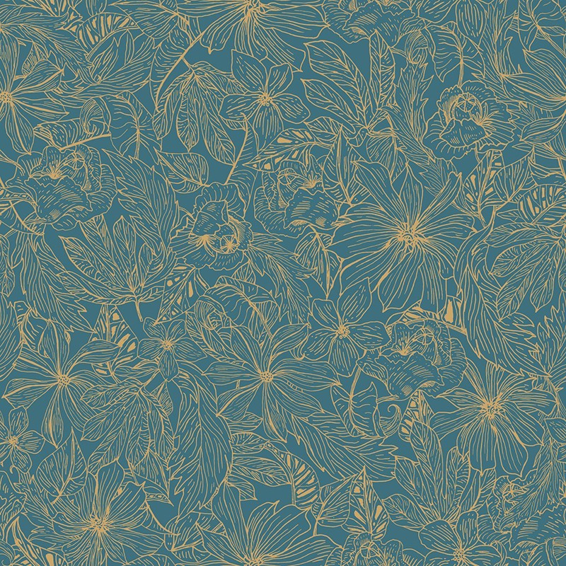 Papel pintado  Caselio Only BlueTropical Sun ONB102686123