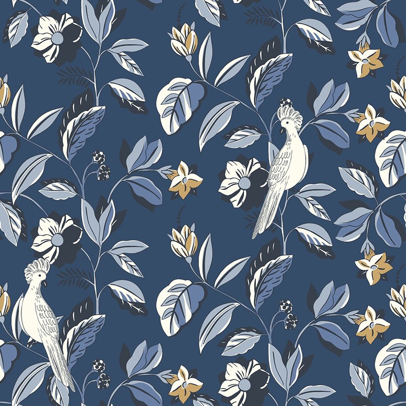 Papel pintado Caselio Only Blue Sweet Feathers ONB102626220