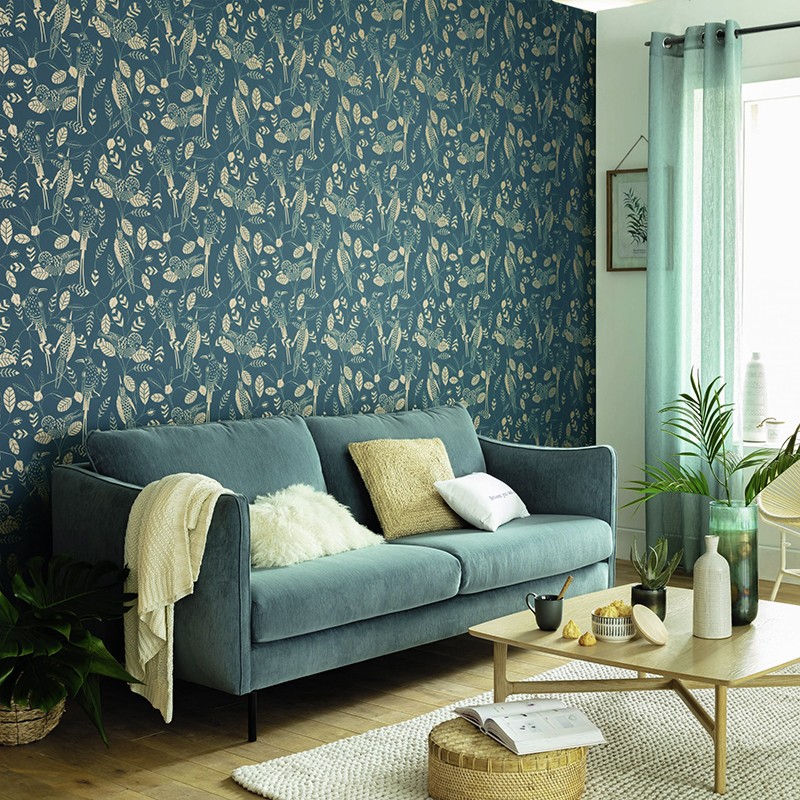 Papel pintado  Caselio Only Blue Elegante ONB102676100