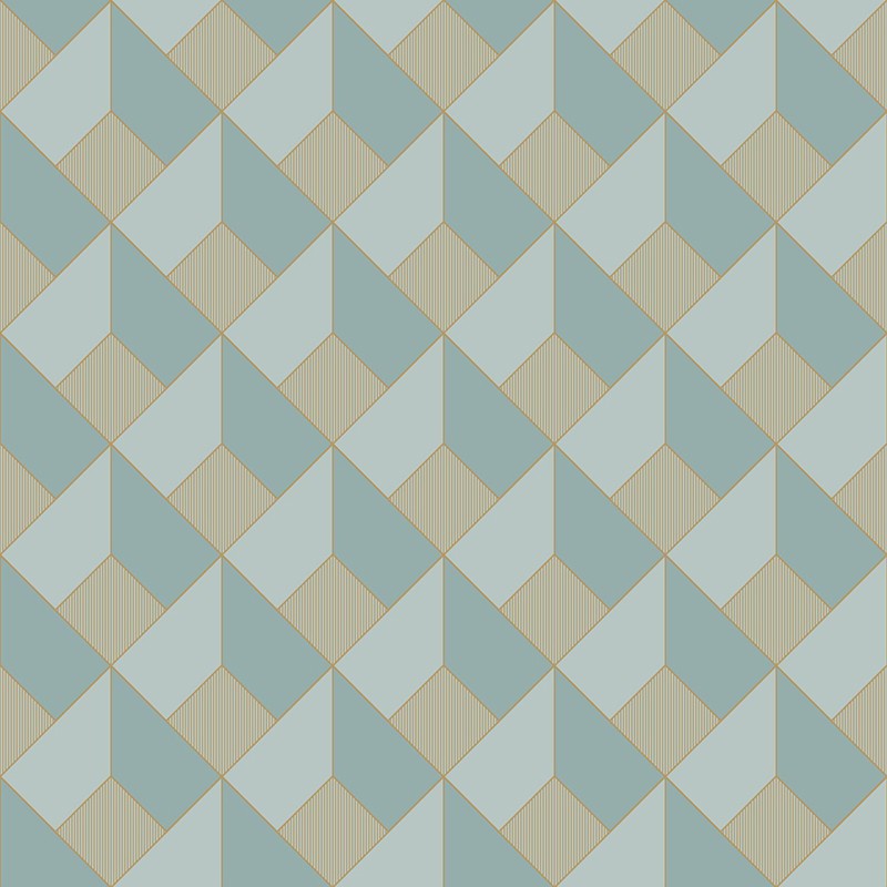 Papel pintado  Caselio Only Blue Square ONB100126120