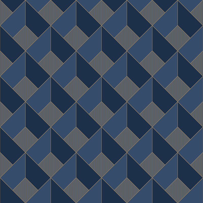 Papel pintado  Caselio Only Blue Square ONB100126328