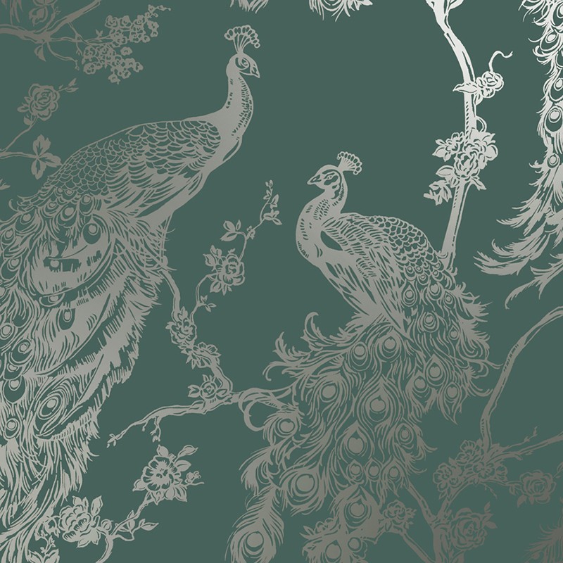 Papel Pintado Holden Indulgence Glistening Peacock 12963