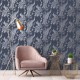 Papel Pintado Holden Indulgence Glistening Peacock 12960