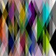 Mural Geometric II Circus 93-6020
