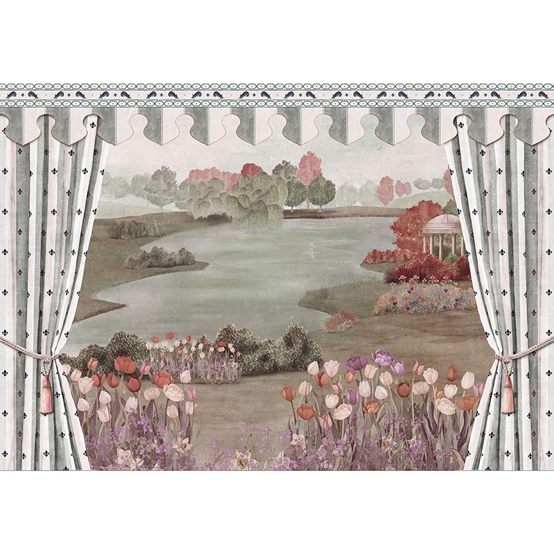 Mural Coordonné Maximalism 9300071 