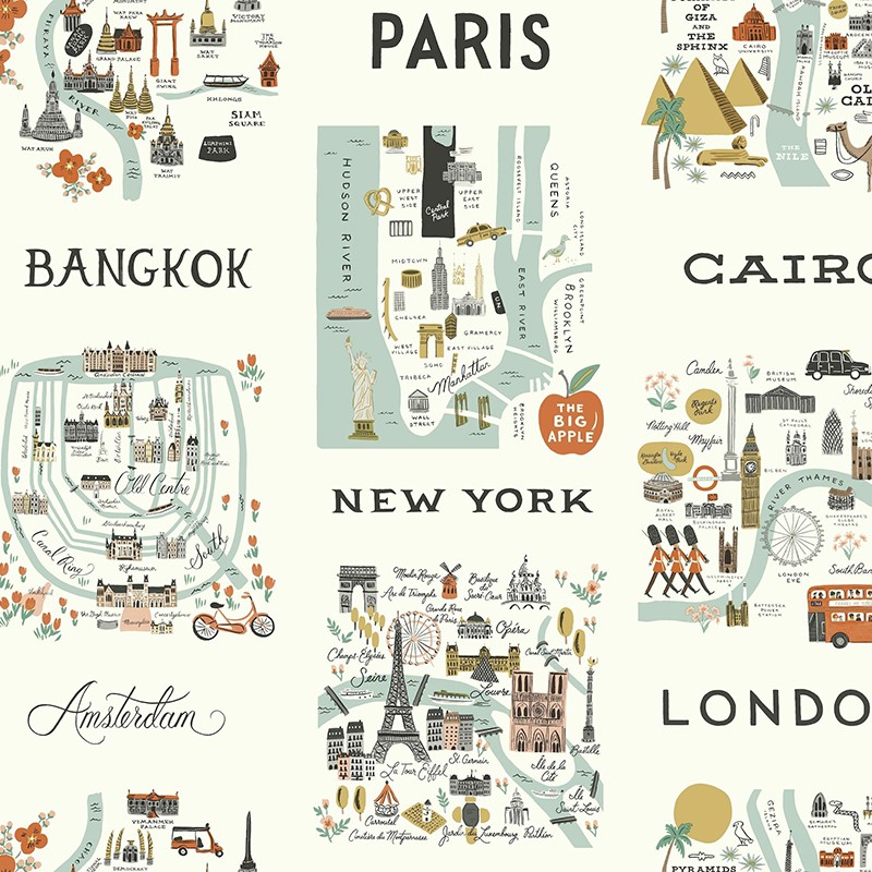 Papel pintado York Rifle Paper Co. RI5160
