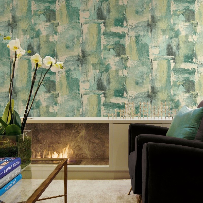 Papel pintado Wallquest del Catálogo Living With Art LW51304