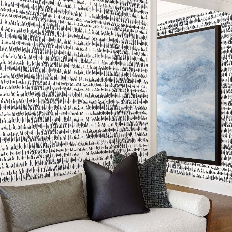 Papel pintado Wallquest del Catálogo Living With Art LW51800