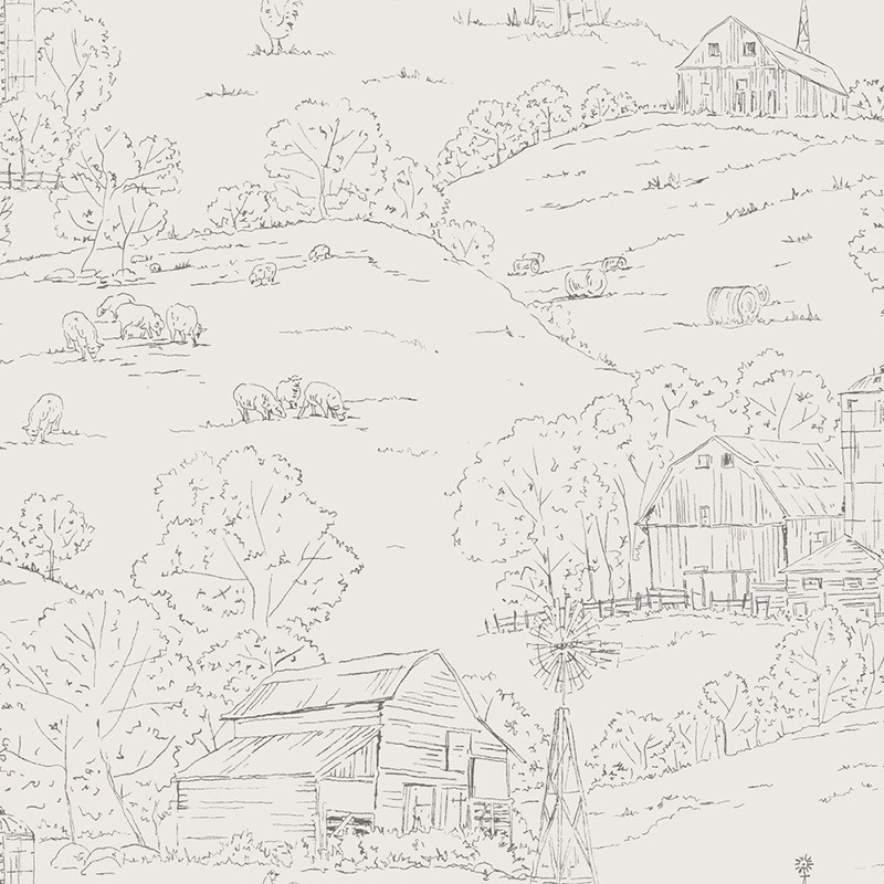 Papel pintado York del Catálogo Simply Farmhouse FH4033