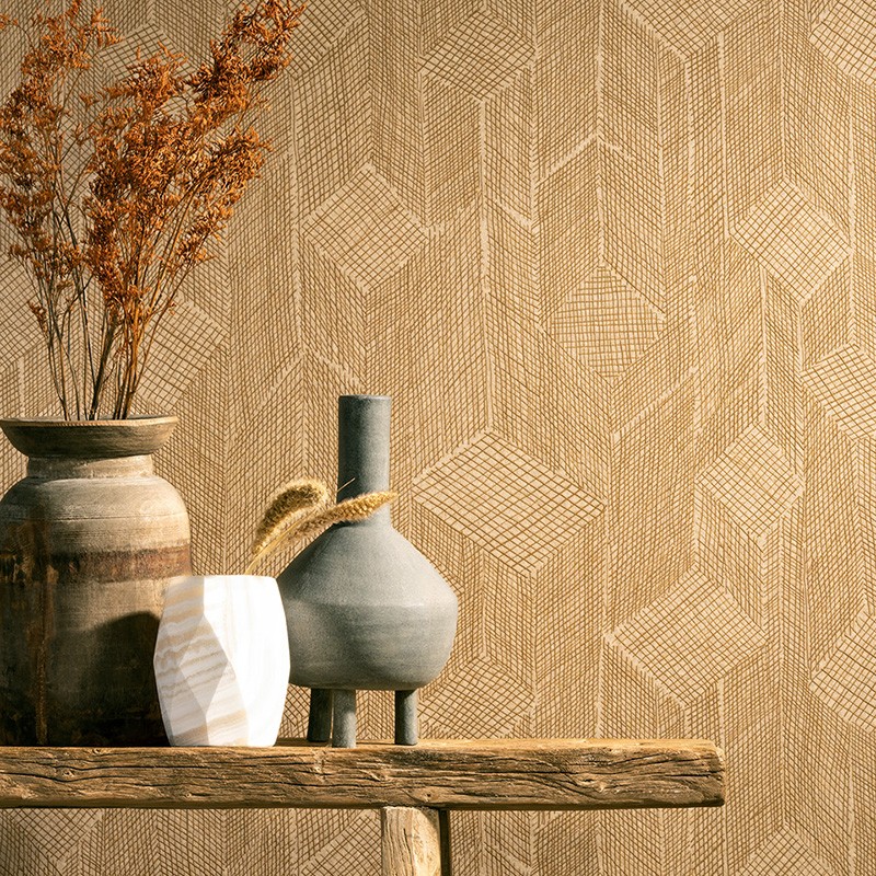 Papel pintado Arte Wallcoverings Cameo Shibam 66012