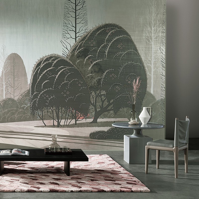 Mural Arte Decors & Panoramiques Le Jardin Mystique 97551