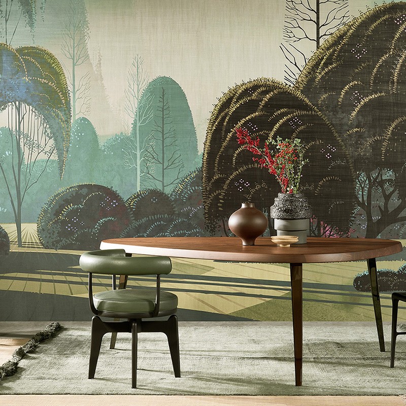 Mural Arte Decors & Panoramiques Le Jardin Mystique 97550