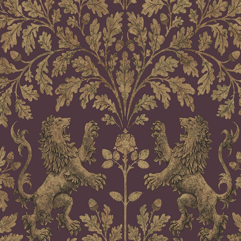 Papel pintado Cole & Son The Pearwood Boscobel Oak 116/10038