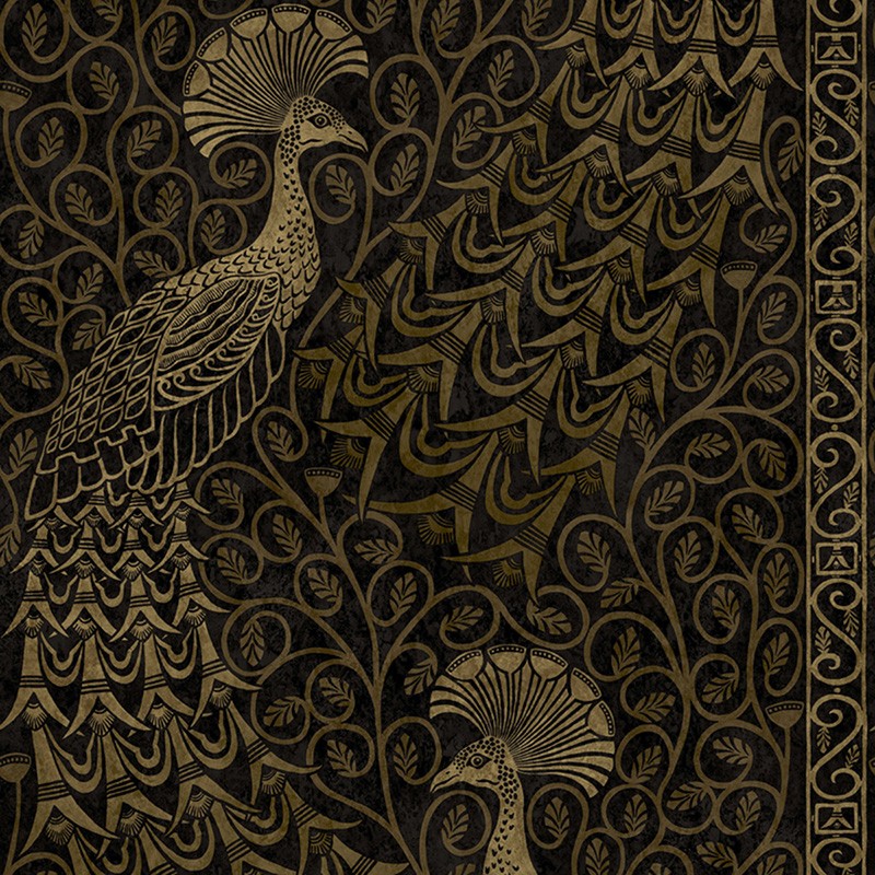 Papel pintado Cole & Son The Pearwood Pavo Parade 116/8032