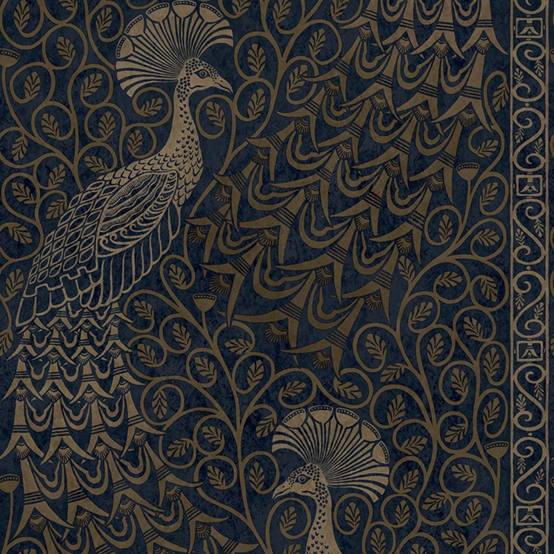 Papel pintado Cole & Son The Pearwood Pavo Parade 116/8030