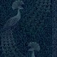Papel pintado Cole & Son The Pearwood Pavo Parade 116/8028