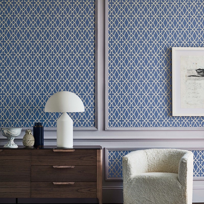 Papel pintado Cole & Son The Pearwood Treillage 116/6021