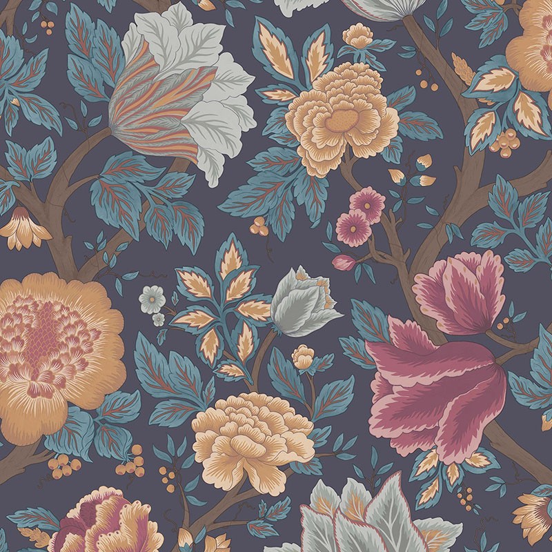 Papel pintado Cole & Son The Pearwood Midsummer Bloom 116/4014