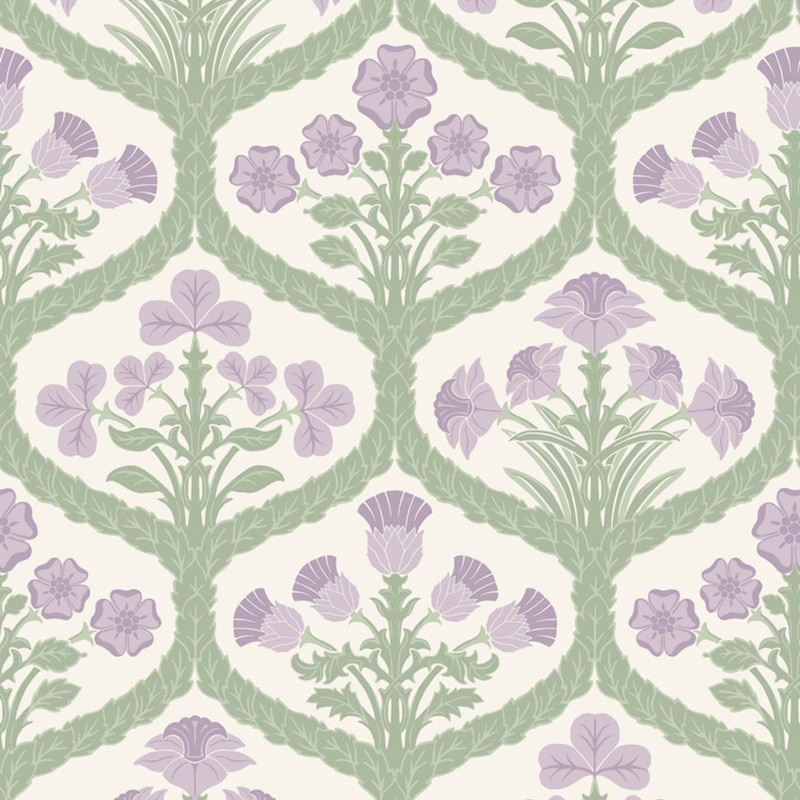 Papel pintado Cole & Son The Pearwood Floral Kingdom 116/3012