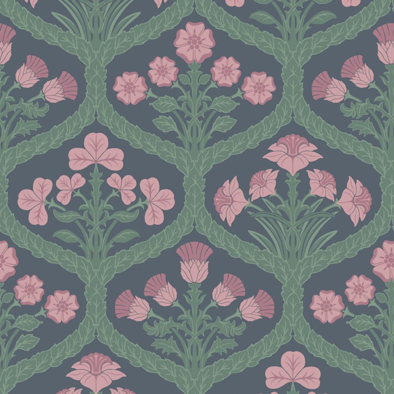 Papel pintado Cole & Son The Pearwood Floral Kingdom 116/3010