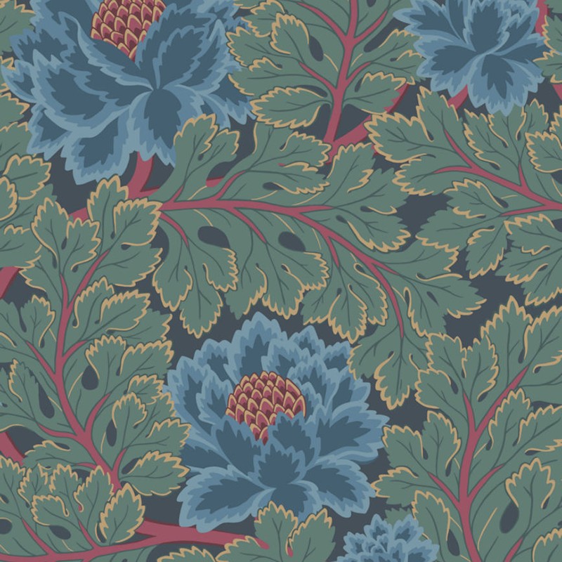 Papel pintado Cole & Son The Pearwood Aurora 116/1003