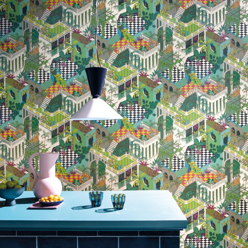 Papel pintado Cole & Son The Contemporary Selection Miami 105-4017
