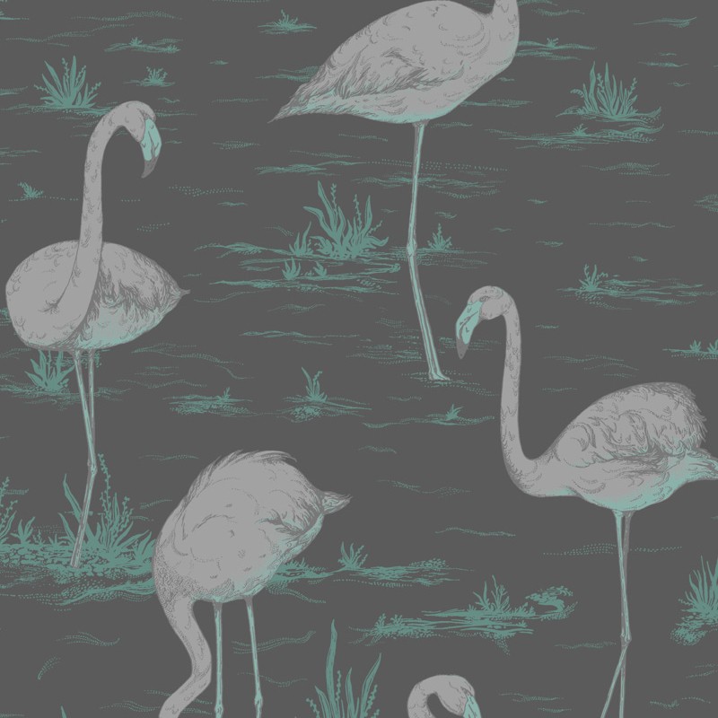 Papel pintado Cole & Son The Contemporary Selection Flamingos 95-8048