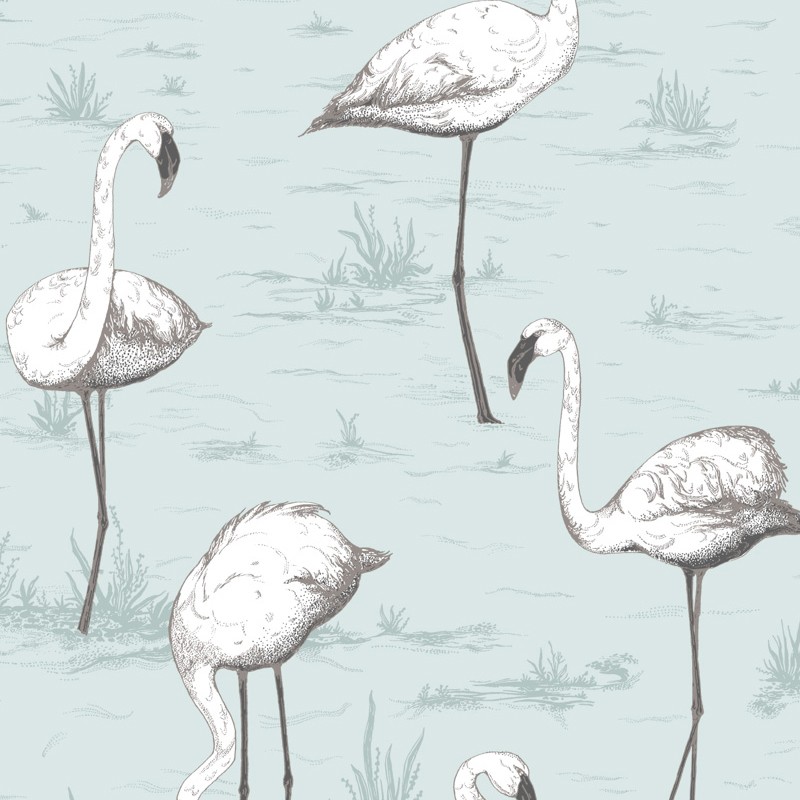 Papel pintado Cole & Son The Contemporary Selection Flamingos 95-8047