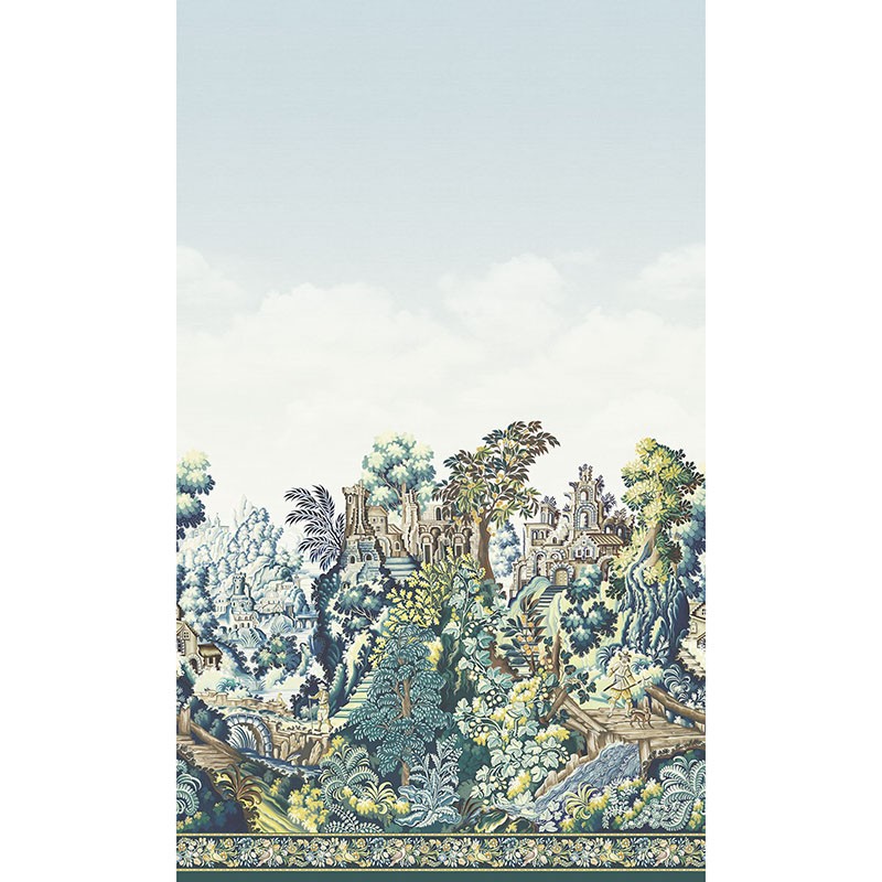 Mural Cole & Son Historic Royal Palaces II Verdure Tapestry Silk 118-17039