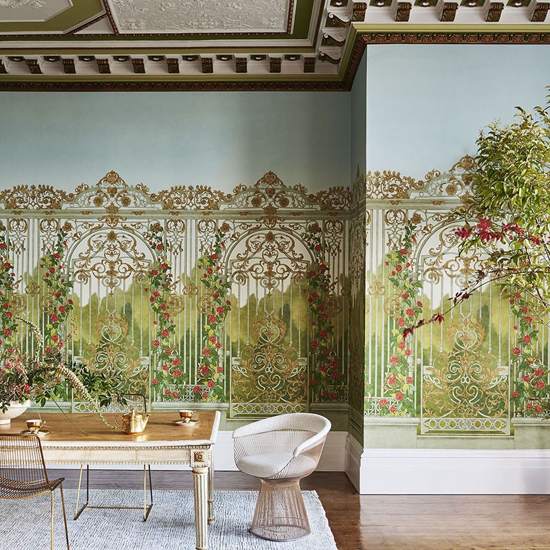 Mural Cole & Son Historic Royal Palaces II Tijou Gate 118-8017