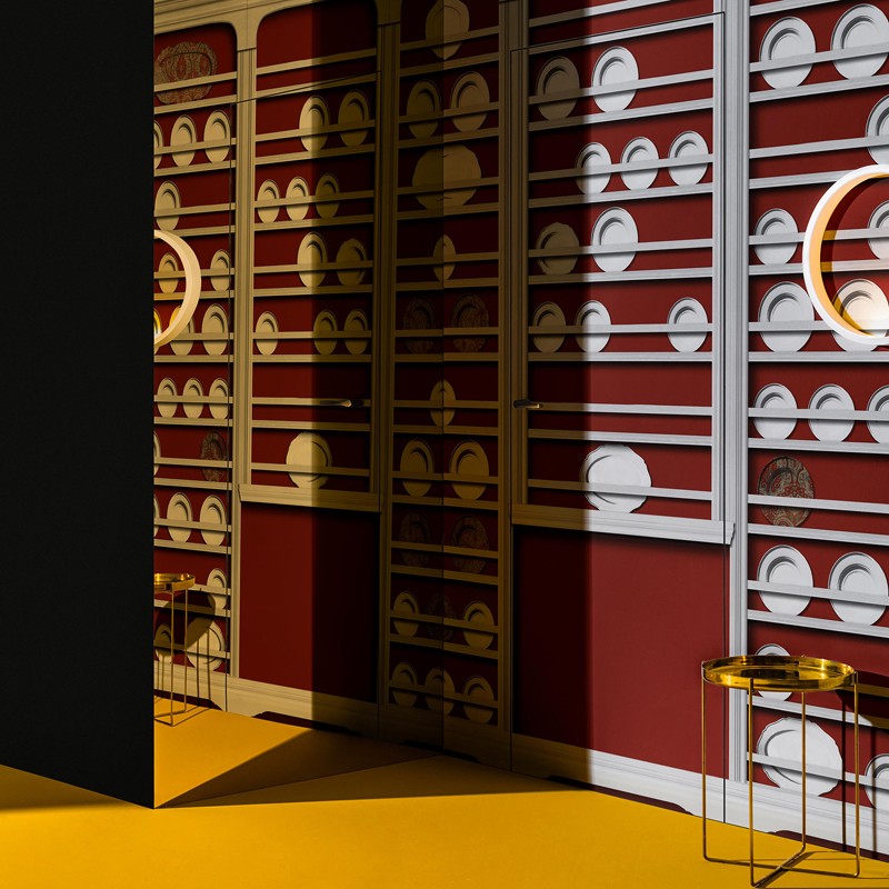Mural Wall&Decò 2019 Buffet Chinois WDBC1901
