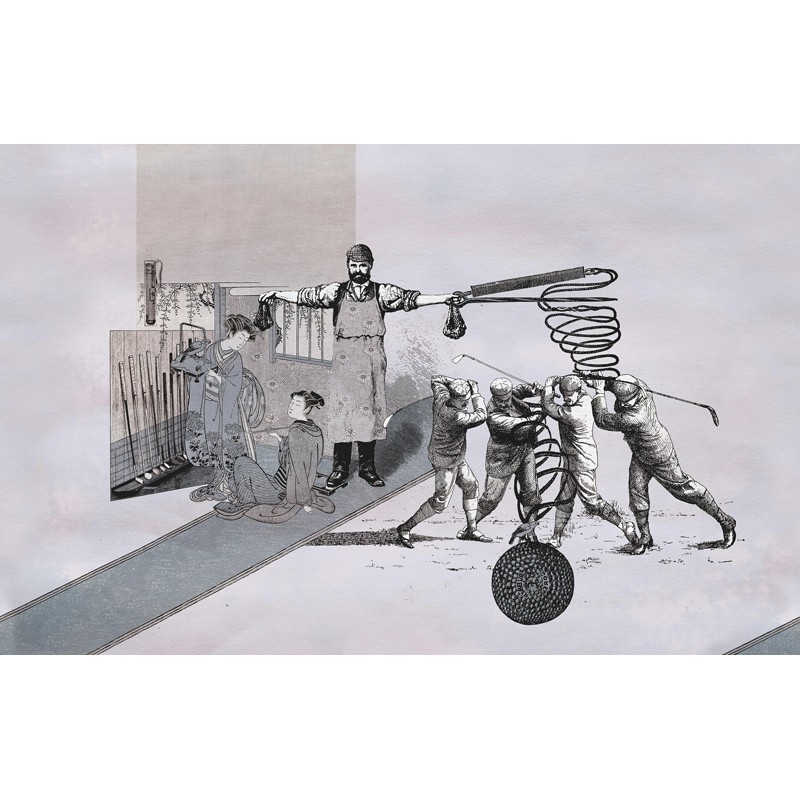 Mural Wall&Decò 2019 Golfing WDGO1902