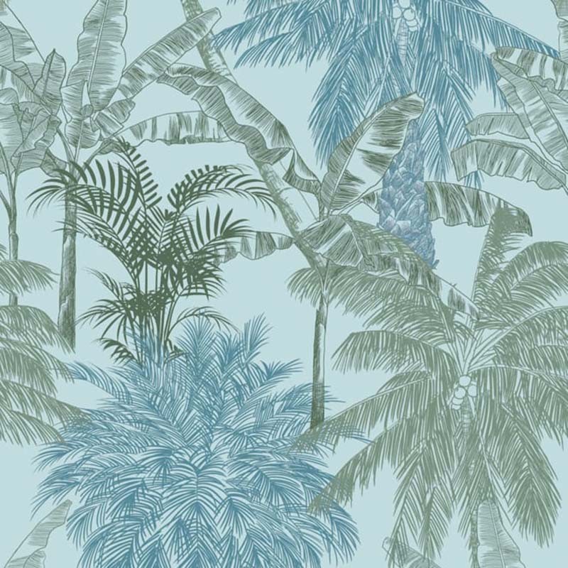 Papel Pintado Coordonné Brazil Palms  9900011