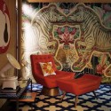The Deco Brothers MU12085 Mural Muance Cobalt